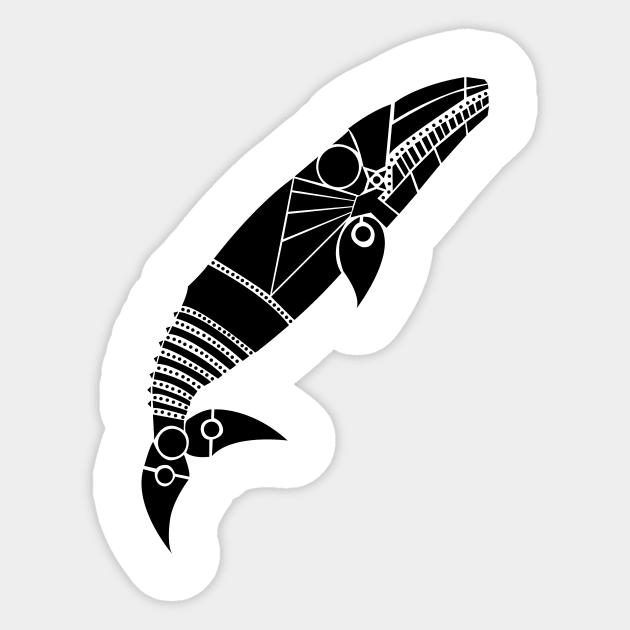 Gray Whale Sticker by Hinterlund